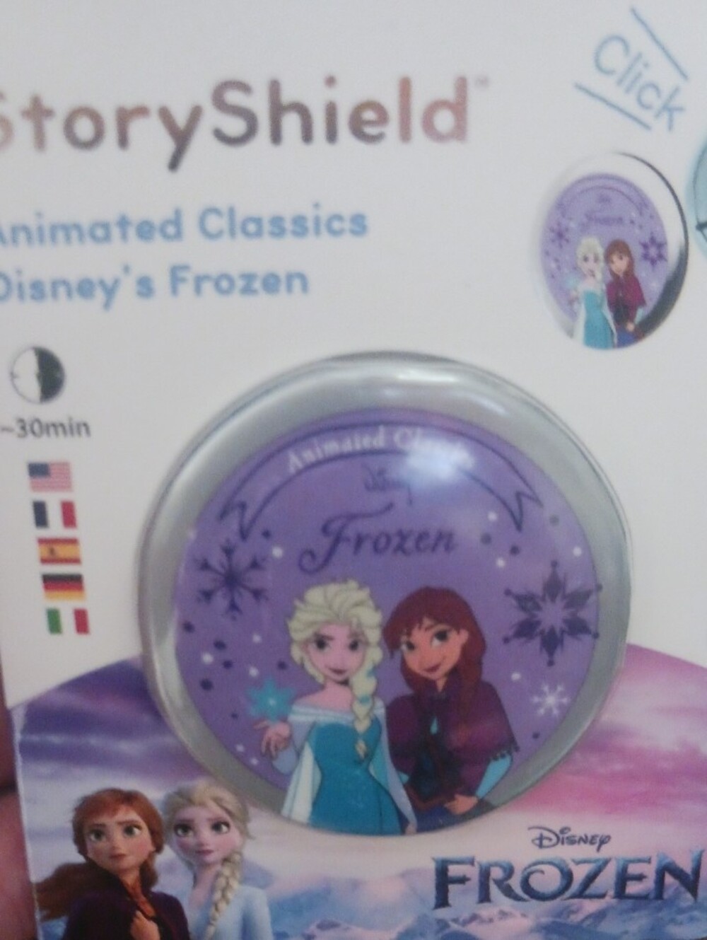 Disney Frozen Purple StoryShield Kids Audio Player